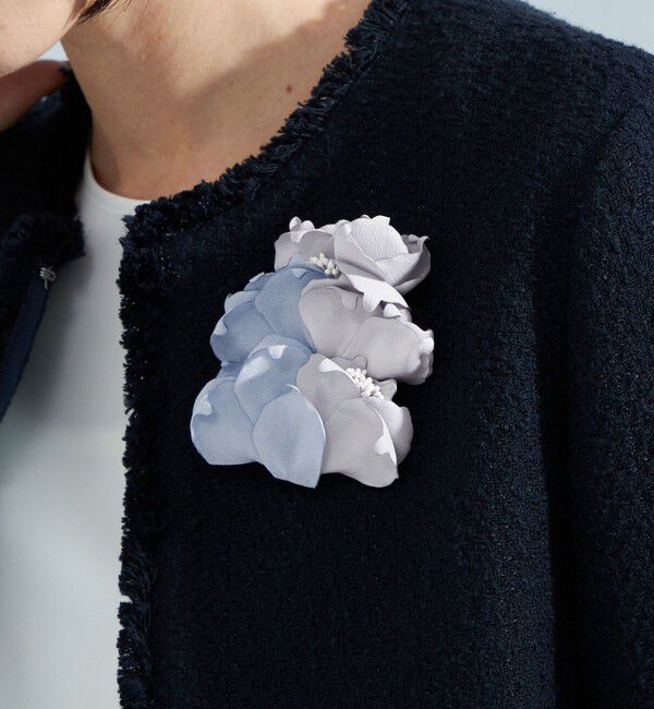 UNITED ARROWS green label relaxing「フラワーミックス コサージュ」|ブローチ・コサージュ|