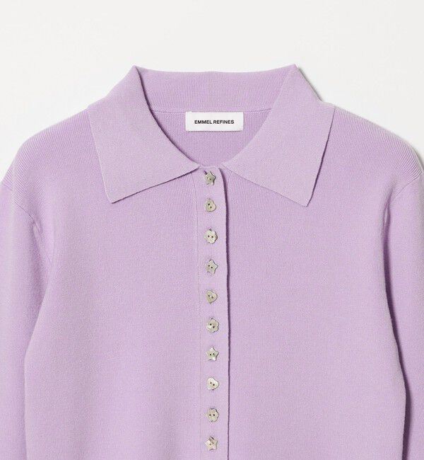 EMMEL REFINES「＜EMMEL REFINES＞EM HW マルチボタン ソデボリューム ニット」|ニット・セーター|