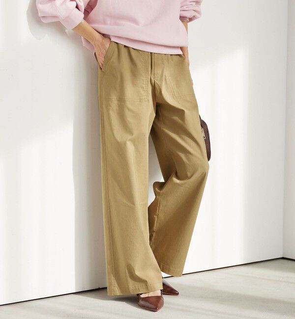 UNITED ARROWS green label relaxing「［size SHORT/TALLあり］オルマイ LI/MIX ベイカー パンツ」|その他|