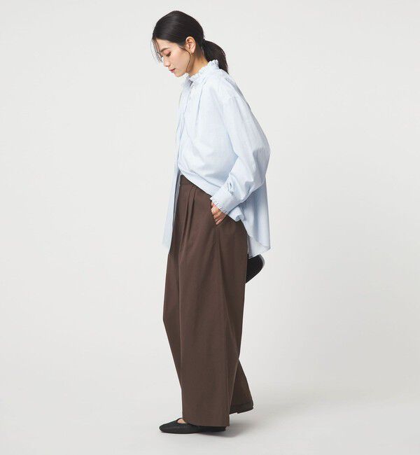 UNITED ARROWS green label relaxing「［size SHORT/TALLあり］オルマイ LI/MIX ワイド パンツ」|その他|