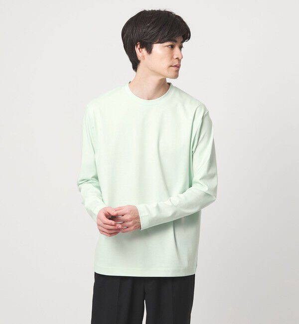 UNITED ARROWS green label relaxing「オーガニック コットン ポンチ クルーネック Tシャツ」|Tシャツ・カットソー|