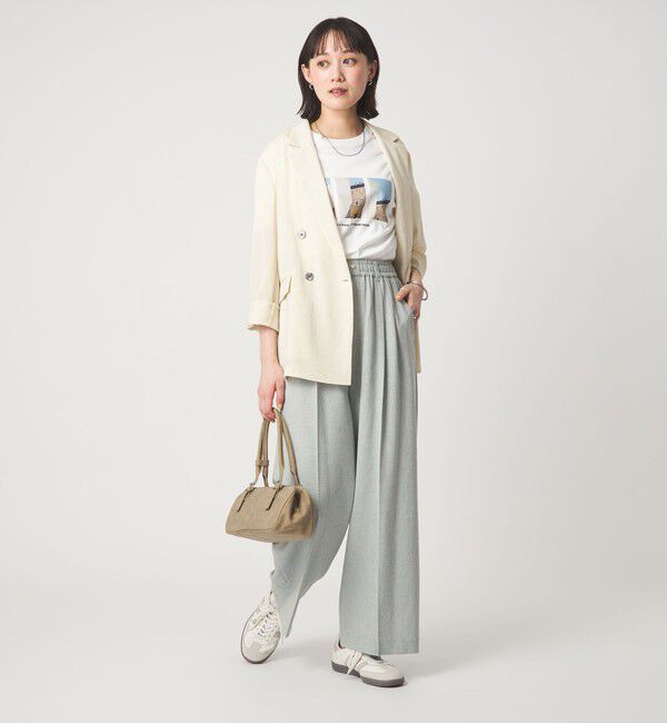 UNITED ARROWS green label relaxing「【結論シリーズ】ニーハイワイドパンツ［size SHORT/TALLあり］」|その他|