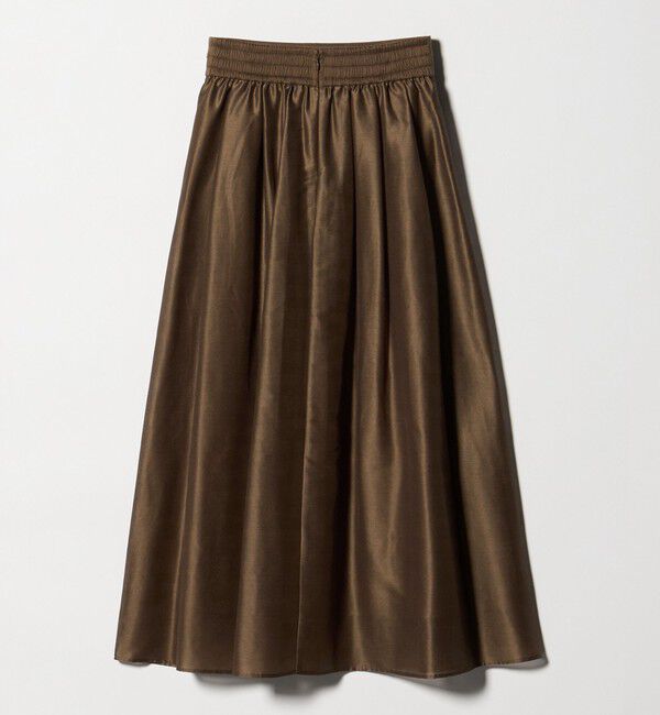 UNITED ARROWS green label relaxing「カールマイヤー タック ギャザー スカート」|フレア|