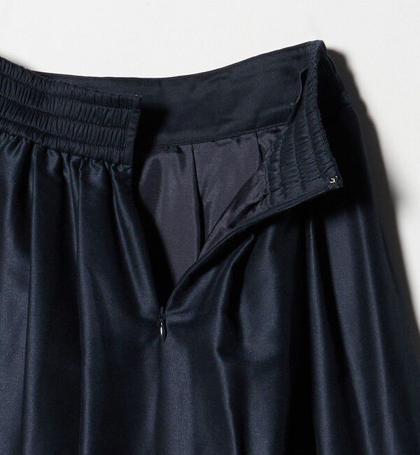 UNITED ARROWS green label relaxing「カールマイヤー タック ギャザー スカート」|フレア|