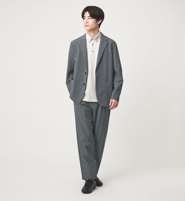 UNITED ARROWS green label relaxing「ワープ ニット リラックス ジャケット -ストレッチ・吸水速乾-」|テーラードジャケット|