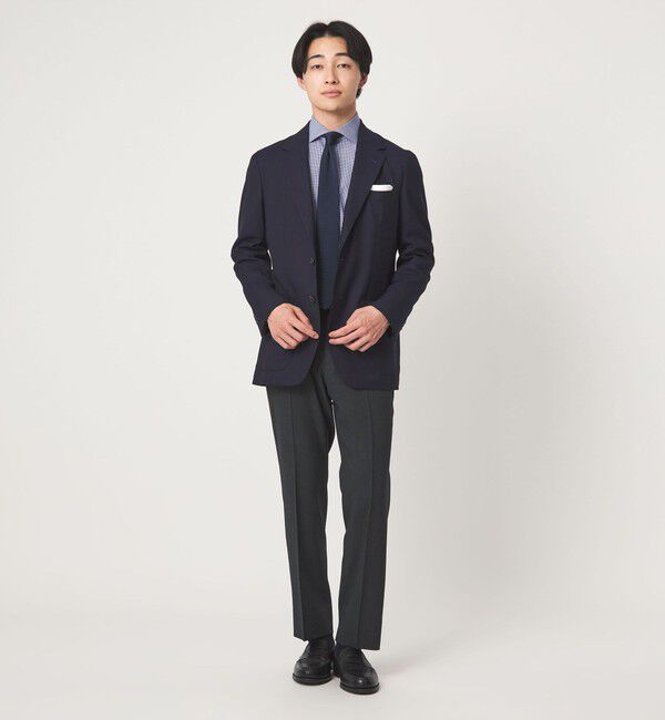 UNITED ARROWS green label relaxing「REDA MESH 無地 2B RG ジャケット」|テーラードジャケット|