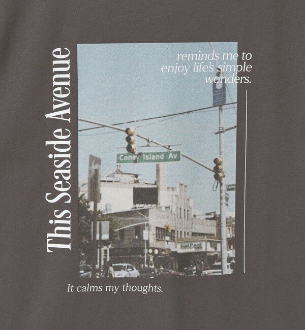 UNITED ARROWS green label relaxing「【WEB限定】＜at ease＞アソート フォトプリント ショートスリーブ カットソー」|Tシャツ・カットソー|