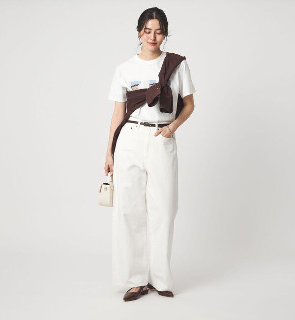 UNITED ARROWS green label relaxing「コラージュ フォト ショートスリーブ Tシャツ」|Tシャツ・カットソー|