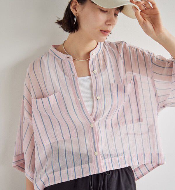 UNITED ARROWS green label relaxing「デコルテタンクトップ / カップインナー」|タンクトップ|