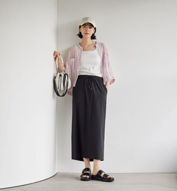 UNITED ARROWS green label relaxing「デコルテタンクトップ / カップインナー」|タンクトップ|