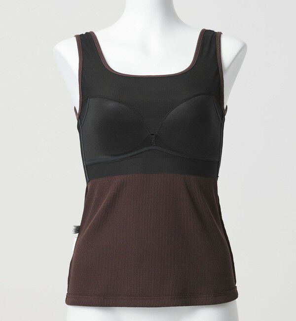 UNITED ARROWS green label relaxing「デコルテタンクトップ / カップインナー」|タンクトップ|