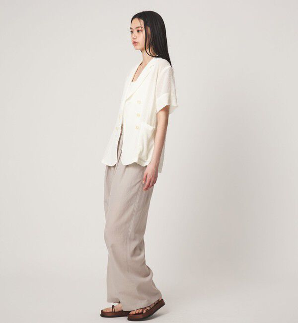 EMMEL REFINES「＜EMMEL REFINES＞EM カットGGT シアー ジャケット」|テーラードジャケット|