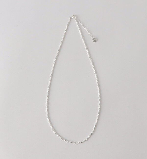 MONKEY TIME「925 ツイスト チェーン ネックレス」|ネックレス|SILVER