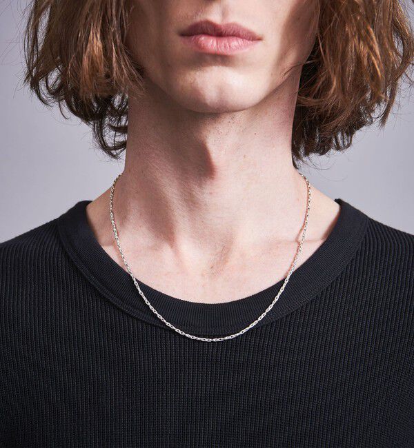 MONKEY TIME「925 ツイスト チェーン ネックレス」|ネックレス|