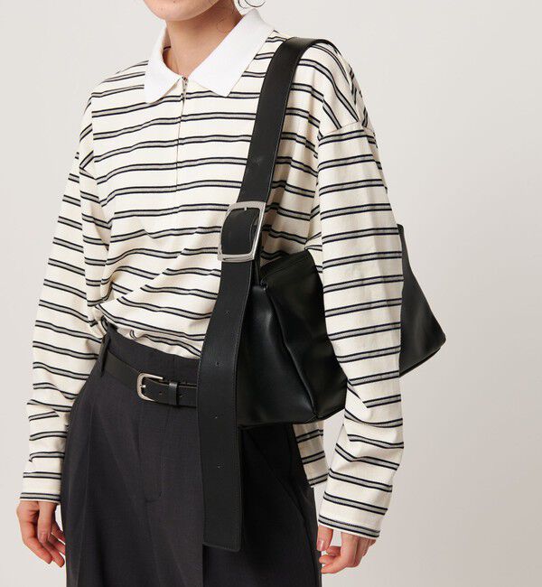 BEAUTY&YOUTH UNITED ARROWS「スクエア ビッグバックル ショルダーバッグ」|ショルダー・メッセンジャー|