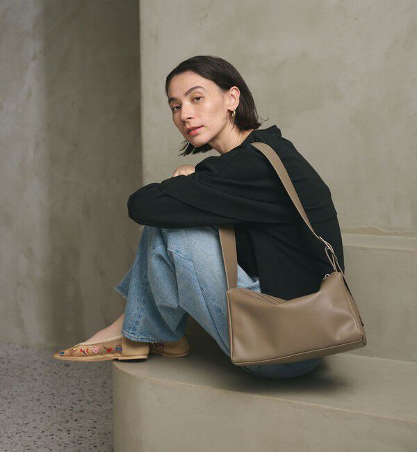 BEAUTY&YOUTH UNITED ARROWS「スクエア ビッグバックル ショルダーバッグ」|ショルダー・メッセンジャー|