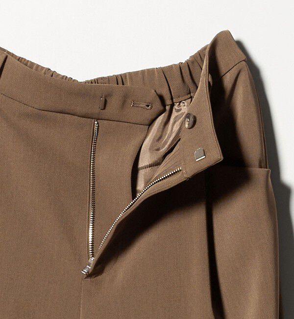 BEAUTY&YOUTH UNITED ARROWS「ポリエステルブレンド ツイルバックゴムパンツ」|スラックス|