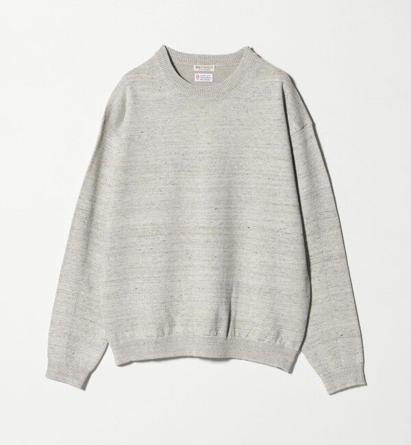 BEAUTY&YOUTH UNITED ARROWS「ハイブリッド リネン クルーネック ニット ウォッシャブル」|ニット・セーター|