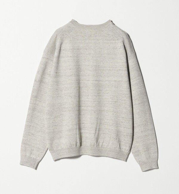 BEAUTY&YOUTH UNITED ARROWS「ハイブリッド リネン クルーネック ニット ウォッシャブル」|ニット・セーター|