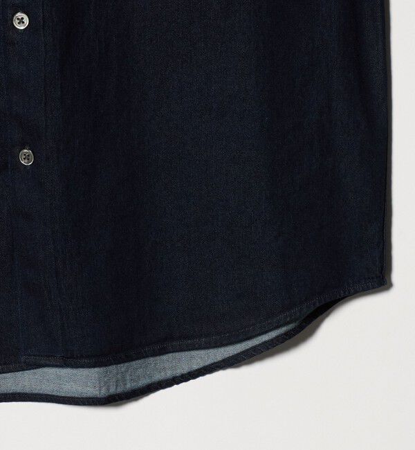 BEAUTY&YOUTH UNITED ARROWS「7.5oz サテンデニム レギュラー グランデ シャツ GRANDE型」|シャツ・ブラウス|