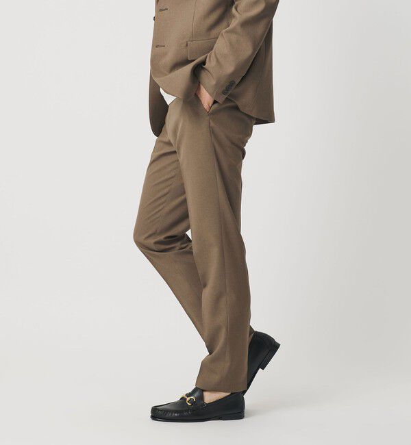 BEAUTY&YOUTH UNITED ARROWS「東レ/TORAY ナノデザイン ノープリーツパンツ NO.1 ウォッシャブル セットアップ対応可能」|チノ|