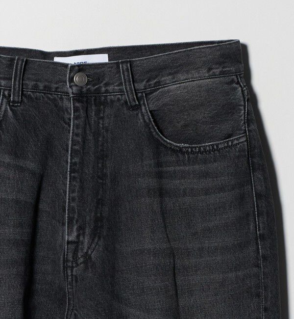 NICE WEATHER「＜NICE WEATHER＞5P ワイドストレート デニムパンツ」|デニム|