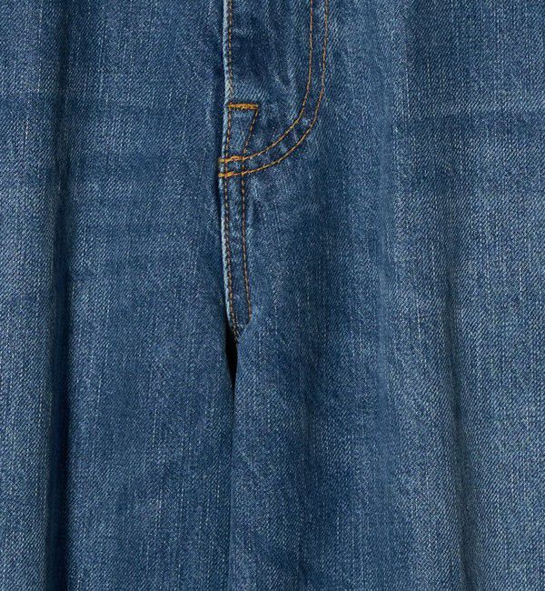 NICE WEATHER「＜NICE WEATHER＞5P ワイドストレート デニムパンツ」|デニム|