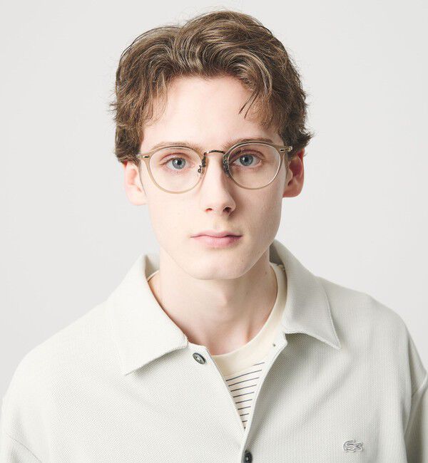 BEAUTY&YOUTH UNITED ARROWS「【別注】＜KANEKO OPTICAL（金子眼鏡）＞Logan ローガン アイウェア」|メガネ|BEIGE