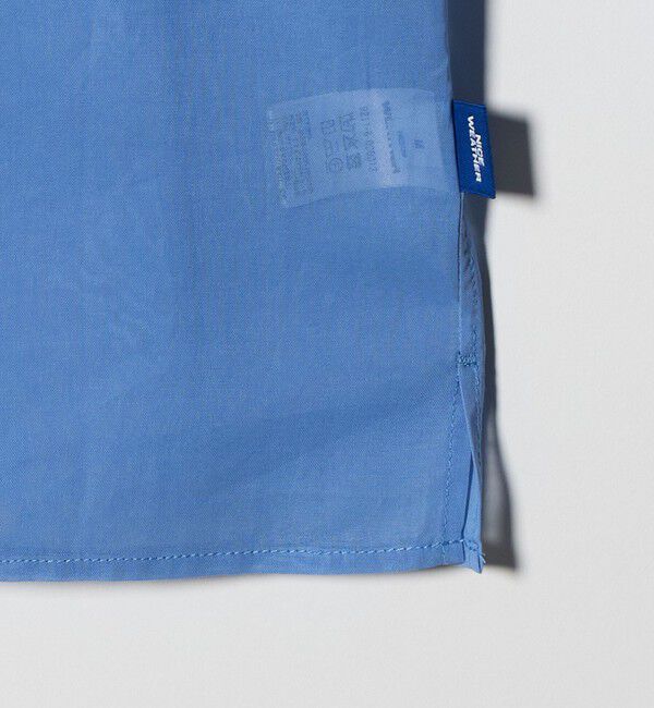 NICE WEATHER「＜NICE WEATHER＞シアーシャツ」|シャツ・ブラウス|