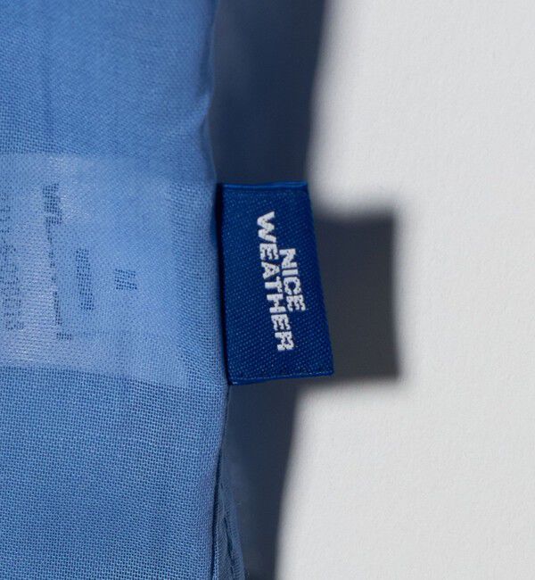 NICE WEATHER「＜NICE WEATHER＞シアーシャツ」|シャツ・ブラウス|