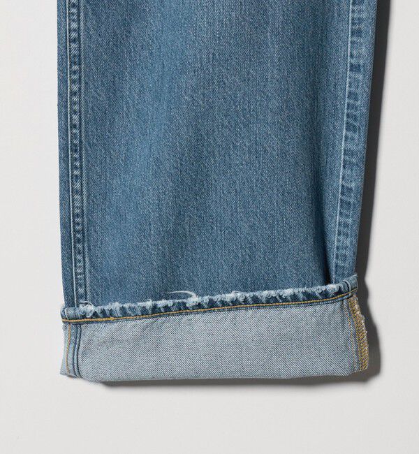 BEAUTY&YOUTH UNITED ARROWS「【別注】＜upper hights＞THE NIECE MID RISE ライトオンス デニムパンツ/コバルト」|デニム|