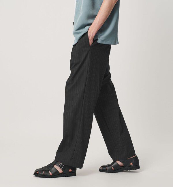 BEAUTY&YOUTH UNITED ARROWS「ピンストライプ バギー スラックス NO.9 ストレッチ」|チノ|