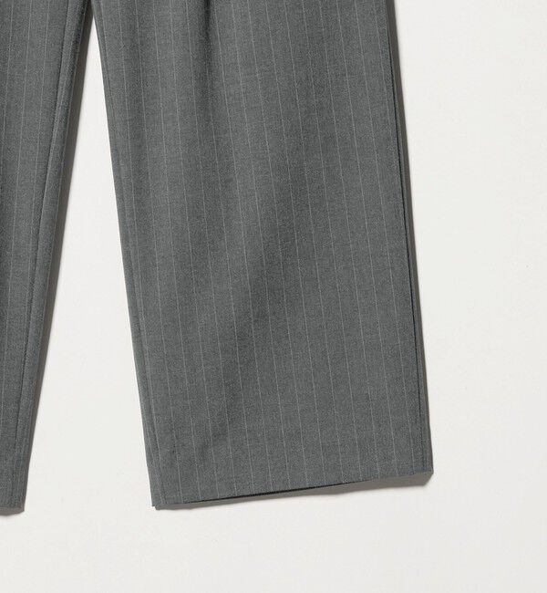 BEAUTY&YOUTH UNITED ARROWS「ピンストライプ バギー スラックス NO.9 ストレッチ」|チノ|