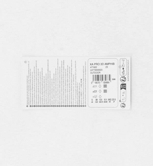 BEAUTY&YOUTH UNITED ARROWS「＜Salomon＞XA PRO 3D AMPHIB スニーカー」|スニーカー|