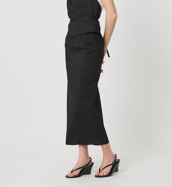 ATTISESSION「＜ATTISESSION＞N/PU シアー スカート」|スカート|