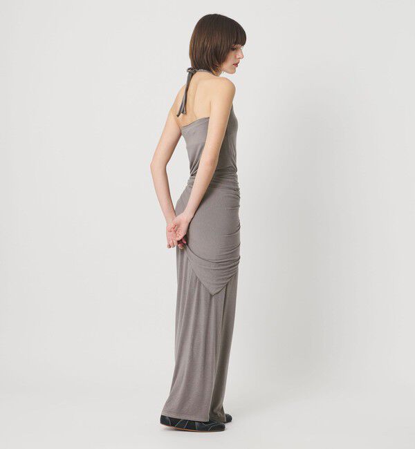 ATTISESSION「＜ATTISESSION＞ホルターネック ロングワンピース」|ワンピース|