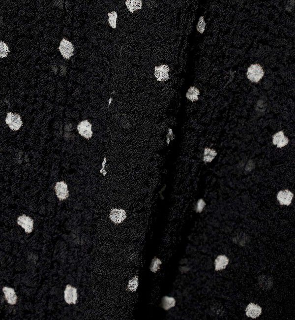 BEAUTY&YOUTH UNITED ARROWS「ドットシアー ショートスリーブ ブラウス ウォッシャブル」|シャツ・ブラウス|