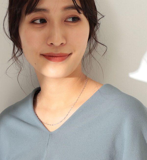 Demi-Luxe BEAMS 「les bon bon / サンライト ネックレス」|ネックレス|WHITE_GOLD