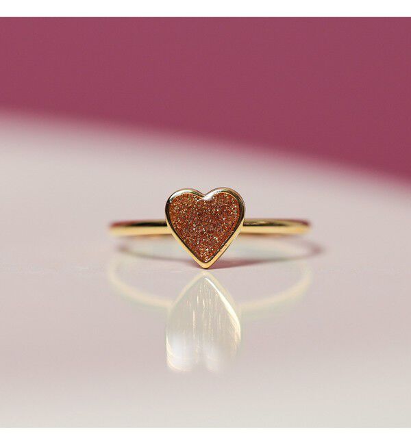 Ray BEAMS 「プチ エポ ハート ピンキーリング」|リング|