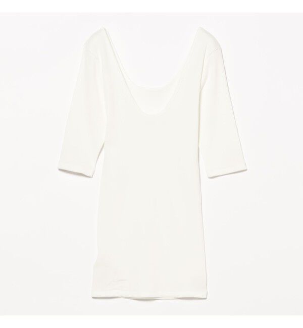 Demi-Luxe BEAMS 「丸胴 テレコ Tシャツ」|Tシャツ・カットソー|