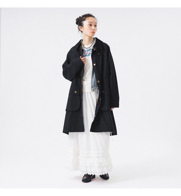 BEAMSBOY「【別注】Barbour / Balvenie Jacket 25FW」|ダッフルコート|BLACK