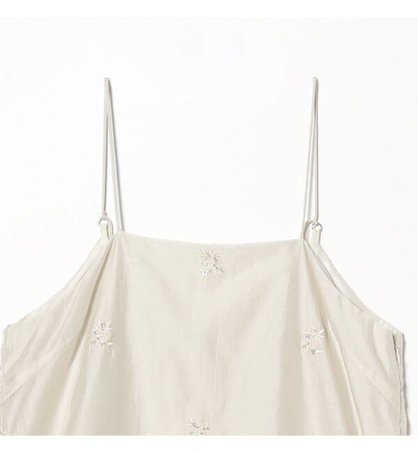 Ray BEAMS 「ビーズ 刺繍 キャミ ワンピース」|ワンピース|