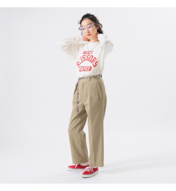 BEAMSBOY「【別注】SCREEN STARS / プリント ロングスリーブ Tシャツ」|Tシャツ・カットソー|