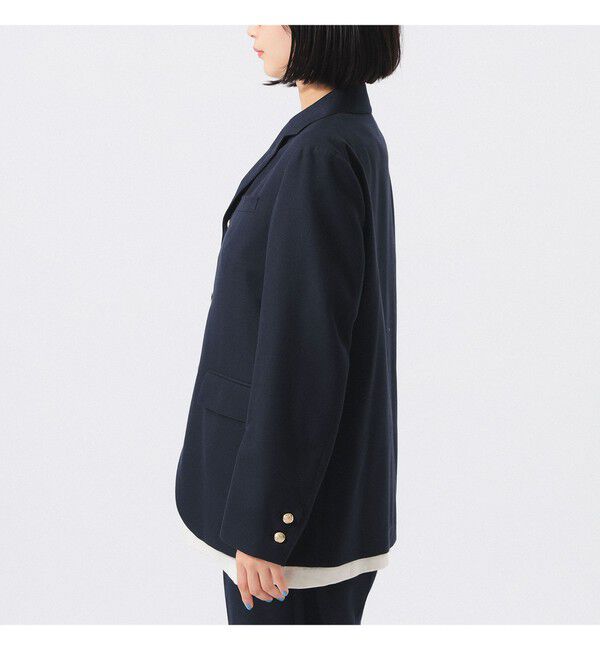 BEAMSBOY「ティーダブ スリー ボタン ブレザー」|テーラードジャケット|