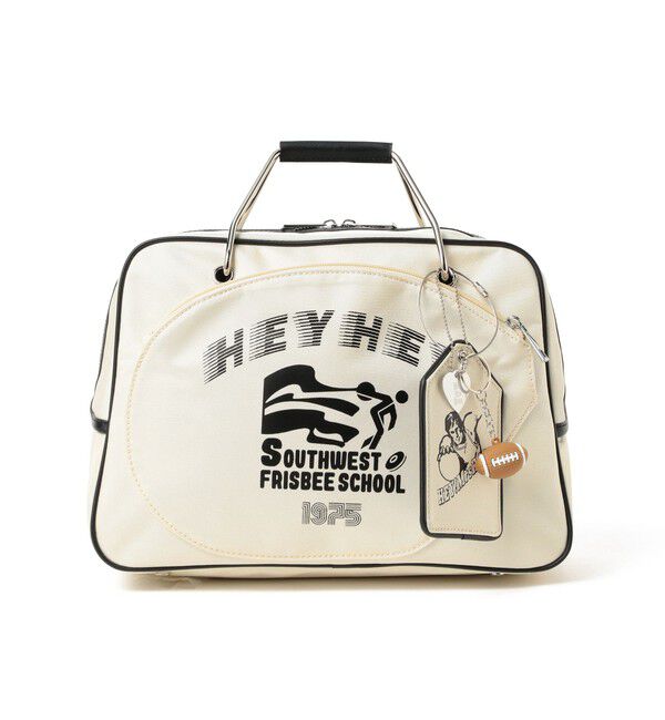 Ray BEAMS 「HEY！Mrs ROSE / Parody Sports BAG」|ハンドバッグ|WHITE