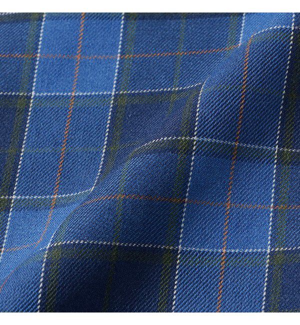 BEAMS「ワイドフィット チェック ジップシャツ」|シャツ・ブラウス|