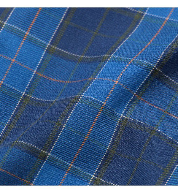 BEAMS「ワイドフィット チェック ジップシャツ」|シャツ・ブラウス|