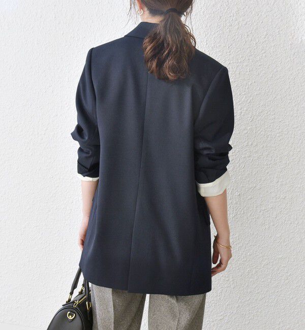 SHIPS any「SHIPS any:〈洗濯機可能〉アイビー ブレザー ダブル ジャケット」|テーラードジャケット|