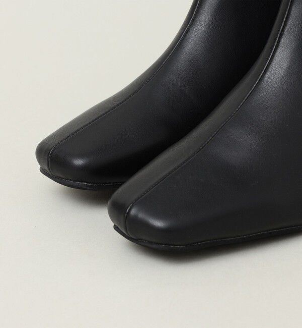 quaranciel「quaranciel: ストレッチ ヒール ショート ブーツ」|ショートブーツ|
