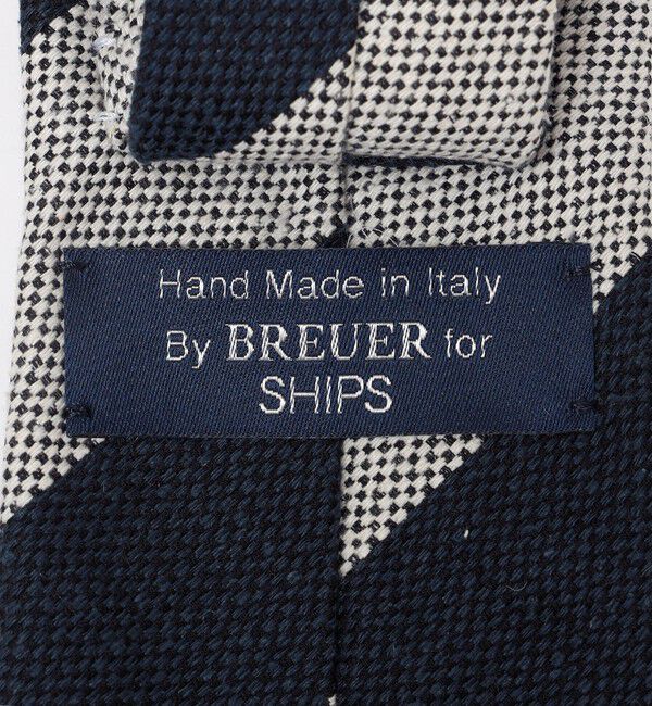 SHIPS「BREUER: コットン リネン バスケット ネクタイ」|ネクタイ・蝶ネクタイ|